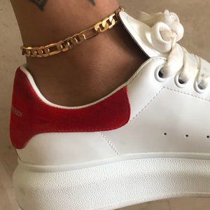 Gold Cuban link inspired Anklet
